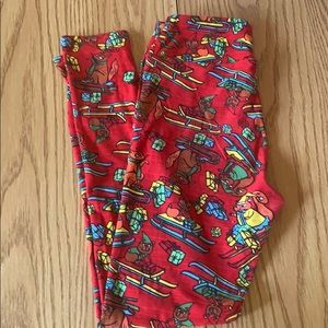 Fun Christmas Themed LuLaRoe Leggings